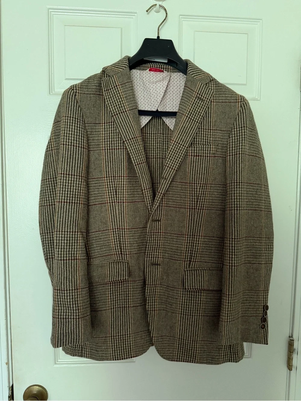 Brooks Brothers Brown Glen Plaid Sport Coat